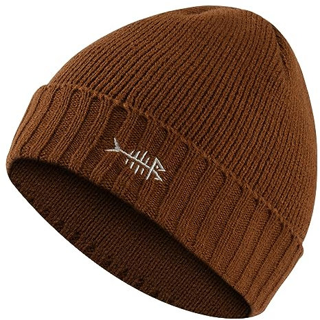 Bassdash Winter Beanie Mütze mit Fleece Futter Dick, Wintermütze Herren Damen, Stretchy Cuffed Knit Strickmütze Unisex