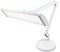 Neatfi Ultra LED-Touch-Control-Tasklampe, 3.500 Lumen, 6500K, 45W, 270 SMD-LEDs, 66 cm breit, 5 Helligkeitsstufen, dimmbar (Nicht-CCT mit Sockel, Weiß)
