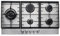 Teknix Signature Collection SCGH91X 90cm Gas Hob with 3.8Kw Wok Burner - Stainless Steel