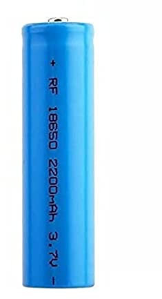 Rechargeable Battery 2200mAh High Capacity 3.7V Li-ION Battery ICR 1200 Cycles Long Life For LED Flashlight,1 PCS