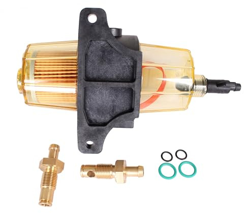 Boat Engine UF-10K YS-225 3Y7-02230-0 Fuel Filter Water Separator for Yacht Gasoline and Diesel Marine Engine, for Yum for Yamaha for Mercury for Suzuki for Tohatsu Outboard, 10 Micron