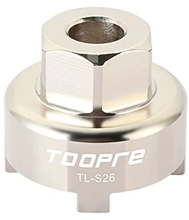 LYEAA Single Speed Freewheel Removal Tool Portable Flywheel Remover High Precision for 4-Notch BMX Single-Speed Flywheel