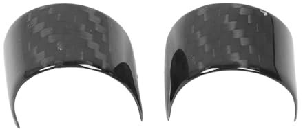 Markierung für die Obere Mittellinie des Lenkrads, Markierungsaufkleber für die Obere Mittellinie des Lenkrads aus Trockener Kohlefaser, Ersatz für 500 2020-2023