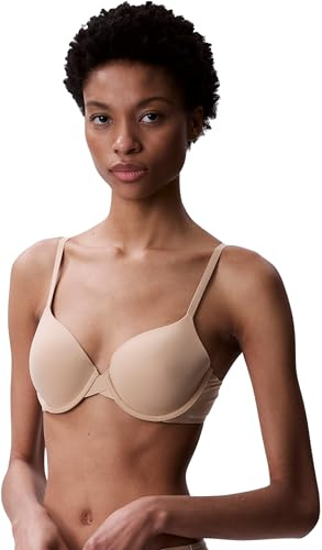 Calvin Klein Damen Plunge BH Lightly Lined Größenverstellbar