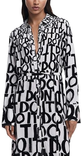 Desigual Damen 25swvw40 Lässiges Kleid