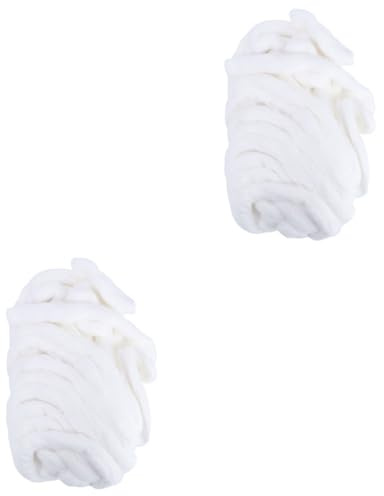 FRCOLOR 2rollen Rollende Baumwollstreifen Für Friseursalons Baumwolle Wasserabsorbierend Und Wiederverwendbar Entfernen Von Make-up Für Kosmetische Anwendungen