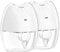 Bellababy Wearable Breast Pump, Portable Wireless Wearable Breast Pump with Touchscreen LCD Display 4 Modes & 6 Levels (Grey-One)