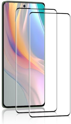 Protector de Pantalla Motorola Edge 40/40 Neo Cristal Templado, 3D Cobertura Completa, Dureza 9H, Sin Burbujas, Sensible al Tacto, Edge 40 Neo Vidrio Templado Película - 2 Piezas