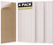 TONOR 4 Pack Large Acoustic Panels,47.2 X 23.6 X 0.35 Acoustical Wall Panel, Self-Adhesive Sound Proof Panels, Decorative Soundproof Wall Panels for Echo Absorption for Home Studio, Light Camel