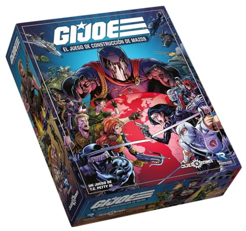 Juegorama | G.I.Joe El Juego de construcción de mazos | Juego de Mesa | A Partir de 14 Años | De 1 a 4 Jugadores | 30-60 Minutos por Partida | Español
