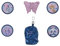 BECKMANN Button Bag Cheeta