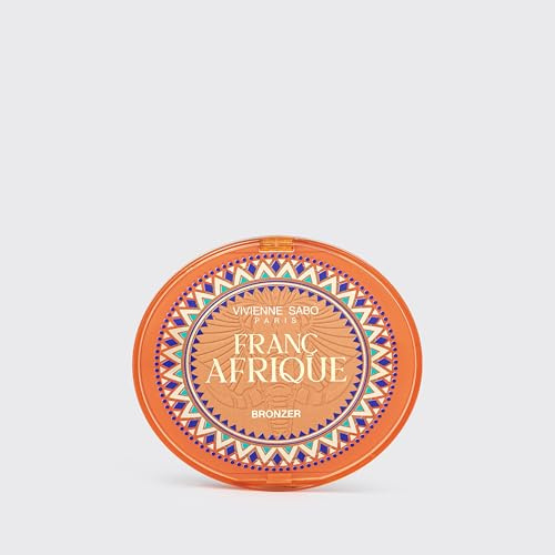 Vivienne Sabo - Bronzer/Powder “FrancAfrique” – Bronzing-Puder für einen sonnengeküssten Teint, natürliches Finish, seidige Textur, leicht verblendbar, zum Konturieren & Definieren der Gesichtszüge