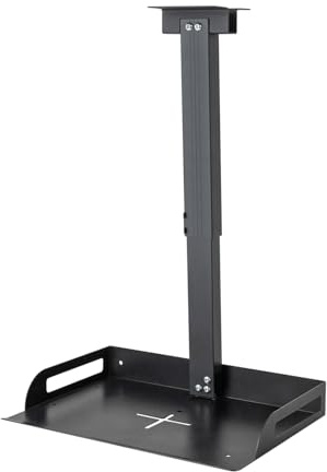 Generisch Projektorhalterung für die Decke Höhenverstellbar Beamer Deckenhalterung Projektor Halterung Höhenverstellbar 34-56cm Tragfähigkeit 14kg für Projektoren, Router usw