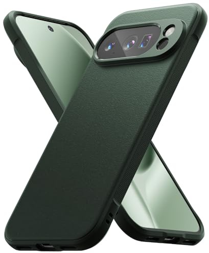 Ringke für Google Pixel 10 Pro XL Hülle, Onyx - Dark Green | [Griffig] Rutschfest Schlank Anti-Fingerabdruck Kratzfest Stoßfest Schutzhülle