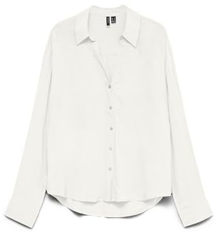 VERO Moda Damen Vmaura Ls Shirt WVN Noos Vmaura Ls Shirt WVN Noos (1er Pack)