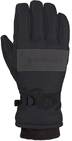 Carhartt, A511, wasserdichte Herren-Handschuhe, schwarz/grau, M (pack1)