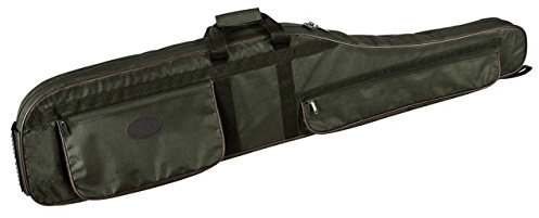 XL Langwaffen-Futteral Gewehrtasche Premium 135 x 32 cm in grün passend für Gewehre, Büchsen und Flinten inklusive Zielfernrohr, Mündungsbremse oder Schalldämpfer mit dicker Schaumstoffpolsterung