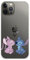 iPhone 12 Pro Max Case Official Lilo & Stitch Angel & Stitch Kiss to Protect Your Phone Flexible Silicone Case with Official Disney Licensed