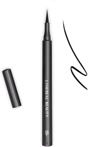 Ethereal Beauty® Eye Styler - liquid Eyeliner für Augen, clean, vegan, flüssig, schwarz, schnelltrocknende Formel, langanhaltende Definition 1,1ml