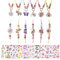 Aucuu 6 Stück Freundschaftsarmband Kinder Armbänder Mädchen，Einhorn Schmuck，Kinderschmuck Freundschafts Armbänder，Armband für Geburtstagsparty Kindergeburtstag Gastgeschenke