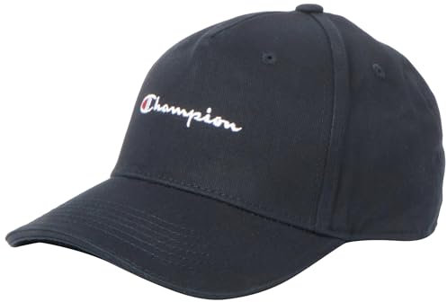 Champion Lifestyle Caps - 802410, Cappellino da Baseball Unisex - Adulto, Nero, Taglia Unica