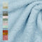 VmG-Store Frottee Stoff Meterware 15 Farben zum Nähen Bademantel Frotteestoff 145cm Breite (005 I Lichtblau)