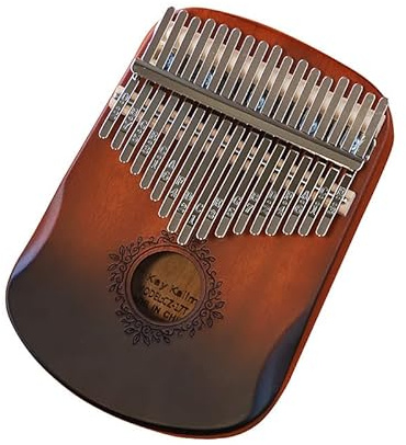 ArtisanShow Kalimba Daumenklavier mit 17 Tasten, ergonomisch, tragbar, Marimbas-Fingerklavier mit Lernanleitung und Stimmhammer, Musikgeschenke für Kinder, Erwachsene, Anfänger, Liebhaber, Spieler