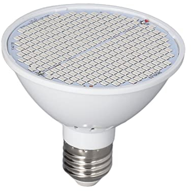 HEEPDD E27 LED-Wachstumsbirne, Rotes Blaues Licht, Pflanzenlicht, E27-Glühbirne, 85–265 V, Geringer Stromverbrauch für Innensämlinge (E27-300)