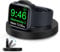 Wireless Charging Station for Apple Watch Ultra 1 2, Foldable Fast Charger Dock Stand Magnetic iWatch Charging Holder Portable Mini Travel Charger for iWatch Series 10/9/8/7/6/5/3/2/SE - Black