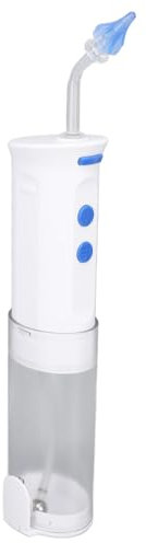 Limpiador de Oídos Eléctrico de Lujo, Limpieza Eficiente de los Oídos. Lavadores de Vidrio de Primera Calidad, Ideales para Irrigación del Canal auditivo.