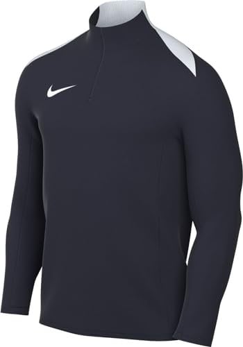 Nike FD7667-455 Dri-FIT Academy Pro 24 Drill Top K Sweatshirt Men's Obsidian/Obsidian/White/White Size M