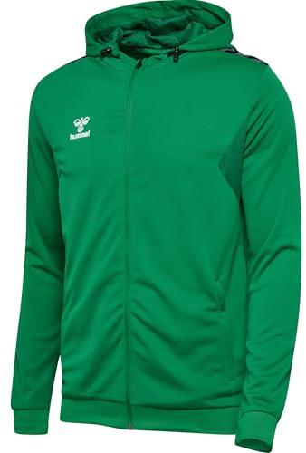 hummel Hmlauthentic Pl Zip Hoodie Men's Multisport with Zip Recycled Fabric