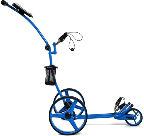 Yorrx Slim Lion Pro5 Plus – Leichter Aluminium Golftrolley Pushtrolley mit umfangreicher Ausstattung