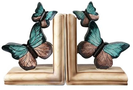 VDLLQYN, Supports de Livres créatifs Abstraits, Serre-Livres, Support de Livre coloré, Support de Livre antidérapant, for l'école de Bureau à Domicile,Serre-Livres