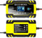 Chargeur de batterie de voiture, 12 V/8 A et 24 V/4 A LiFePO4, plomb-acide (AGM/Gel/SLA) 3 étapes automatique intelligent à impulsion intelligente, désulfateur, charge rapide pour automobile, camion