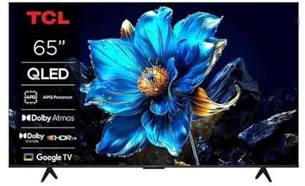 TV QLED Tcl 65P79K 164 cm 4K UHD Aluminium brossé
