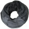 Caspar SC474 eleganter Damen Loop Schlauchschal mit dezentem Glitzer, Größe:One Size, Farbe:dunkelgrau/grau