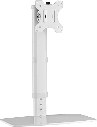 Techly ICA-LCD 260 27 White Flat Panel Desk Mount - Flat Panel Desk Mounts (6 kg, 43.2 cm (17), 6, Bianco