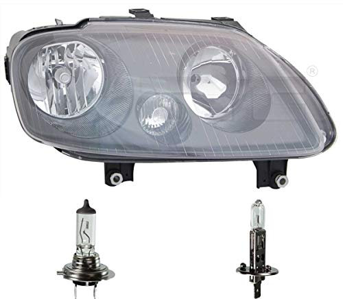 Scheinwerfer rechts H1/H7 für Touran 1T1 1T2 Caddy III Kombi 2KB inkl. OSRAM Lampen mit Stellmotor LWR