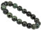 ELEDORO Stretch Armband aus echten Edelsteinen-Perlen 10mm: für Energie und Harmonie (Kambaba Jaspis)