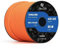 Abma Cord Paracord 3mm 30M 100% Nylon Seil Paracord 425 Typ II Schnur mit 3 Kern für Basteln, Camping, Survival - Max. 192kg (425lbs) - Orange