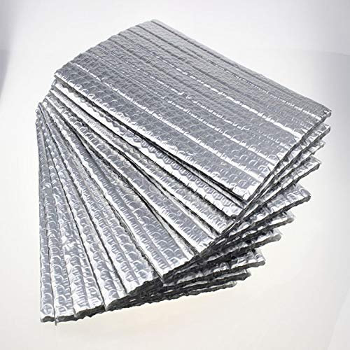 Isolation Feuille Kit Isolation Thermique Spécial Porte De Garage Plaque Isolant De La Chaleur Anti Feux Et Anti Froid Film Thermo Réflecteur Se Place Aussi Bien À L’arrière d'un Poêle,d'un Radiateur