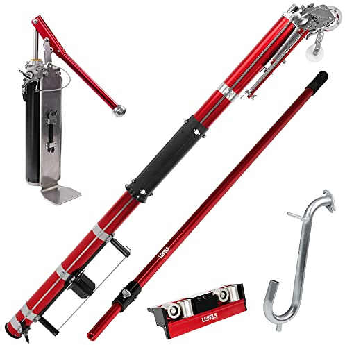 LEVEL5 Automatisches Taping Starter Set | Automatischer Taper, Mischpumpe, Schwanenhals, Eckrolle mit festem Griff | zum Verkleben von Wänden & Decken | Blech, Wandplatte, Gipskarton | 4-630