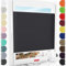 Schuette® Plissee ohne Bohren ● Thermo Kollektion: Dark Night (Schwarz) ● 125x150cm (Breite x Höhe) ● Suprafix Faltrollo X Klemmfix Rollo ● Blitzschnelle Montage inkl. Video