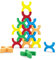 Balance Holzspielzeug Stapelspiel Holz Montessori kleine Geschenk Spielzeug für Junge mädchen Kinder 3 4 5 Jahre Geburtstagsgeschenk