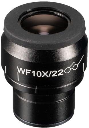 Bresser WF 10x/22 Fadenkreuz-Mikrometer-Okular, fokussierbare Messskala, kompatibel mit verschiedenen Modellen der Bresser Science Serie