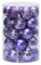 Uposao 34 Stück Kunststoff Weihnachtskugeln,Christbaumkugeln Set Weihnachtskugeln Weihnachtsbaumschmuck Baumkugeln Weihnachtsbaum Deko Aufhänger Ornamente für Weihnachtsfeier ∅40mm, Helles Lila