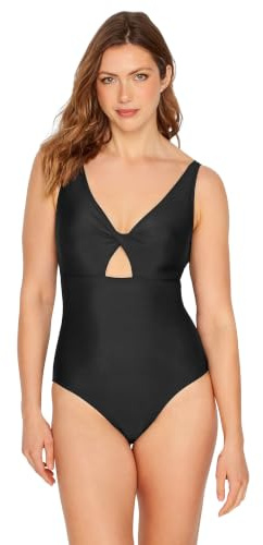 Long Tall Sally - LTS Tall Twist Cut Out Swimsuit - Women's