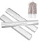 50 Piezas Desechable Fundas Ropa Armario,60x100cm Transparente Fundas para Ropa Bolsa,Cubierta Antipolvo de Ropa, Impermeable Funda Traje,Plastico Funda Ropa para Trajes, Camisas, Chaquetas,Faldas