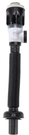 Flexibles Waschbecken-Abflussrohr, Erweiterbar, Geruchlos, P-Siphon-Set, Badezimmer, Küche